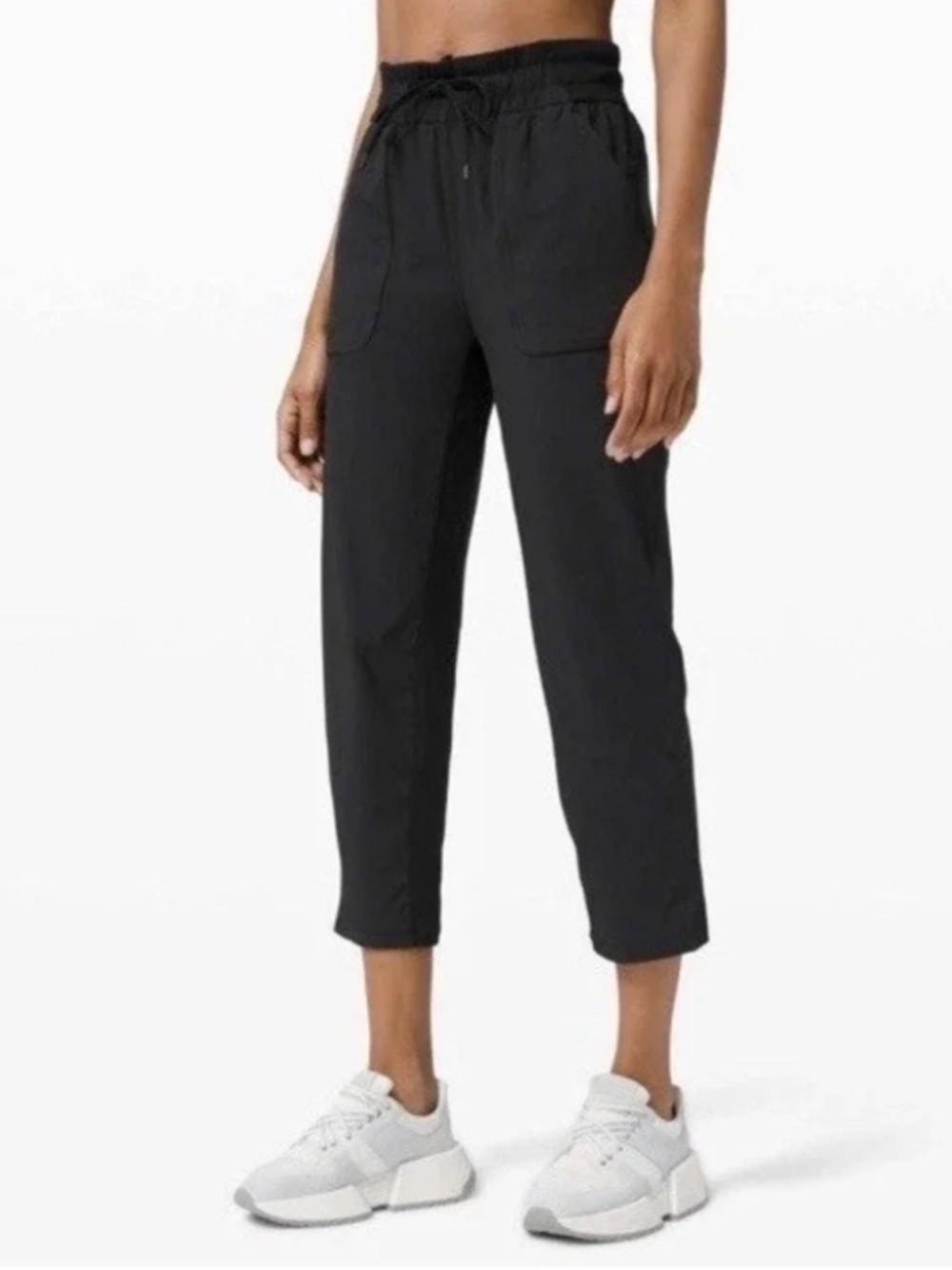Lululemon Beyond the Studio Crop – Size 12 – Black (NWT)